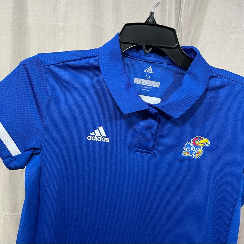Adidas Kansas University Jayhawks Polo - Picture 2 of 4